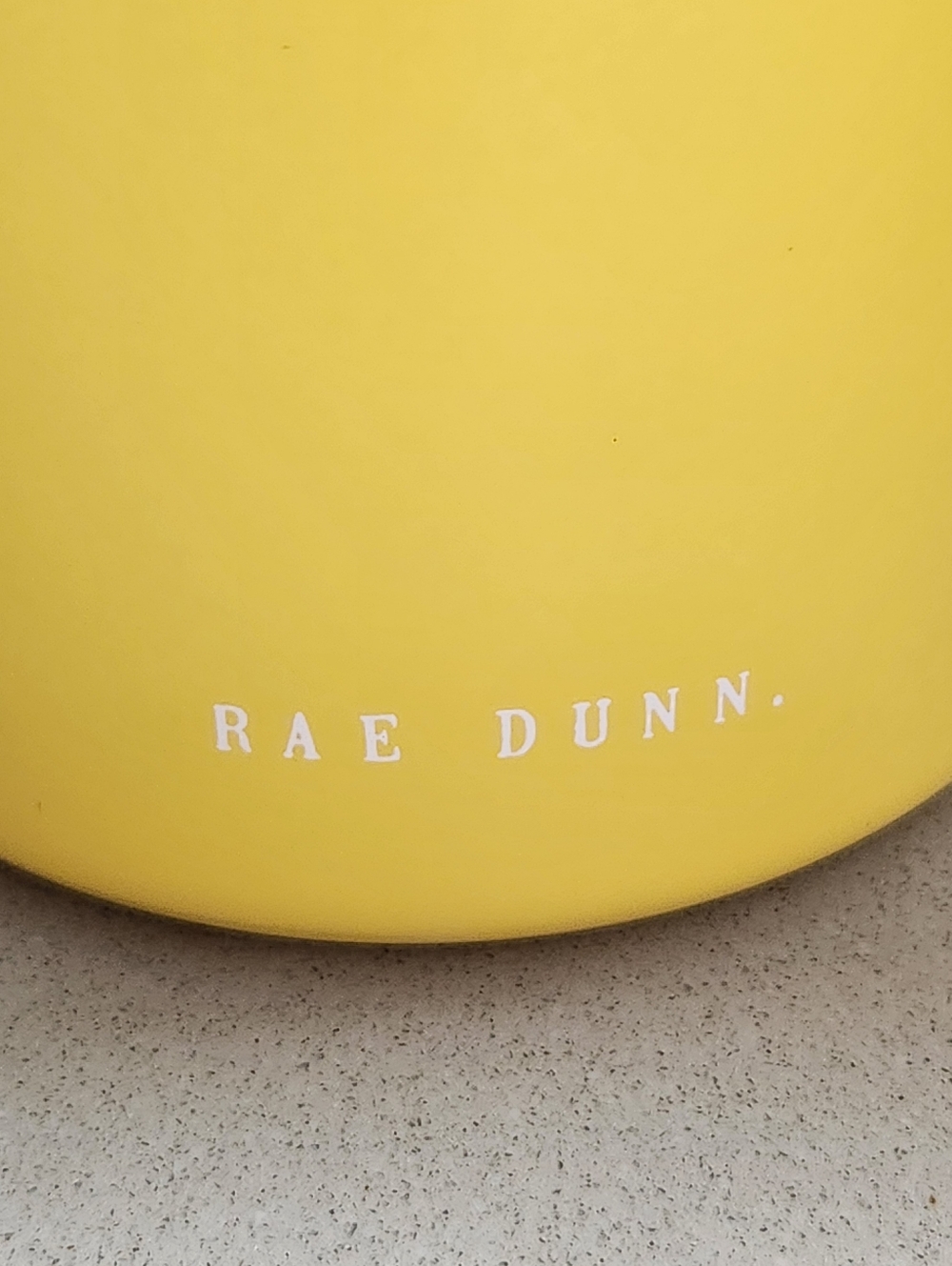 Rae Dunn "On Lake Time" Insulated Stainless Steel Mug ~YELLOW 12 oz. **NEW - Picture 4 of 8